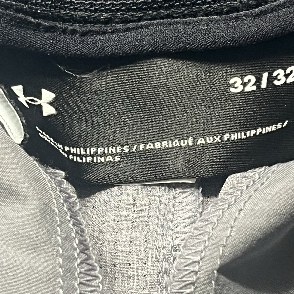 Under Armour Match Play Vented Pants Men's Sz 32x32 Fits 30x32 Gray Performance - Picture 7 of 7